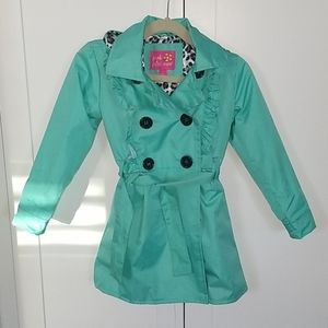 Toddler Teal Raincoat